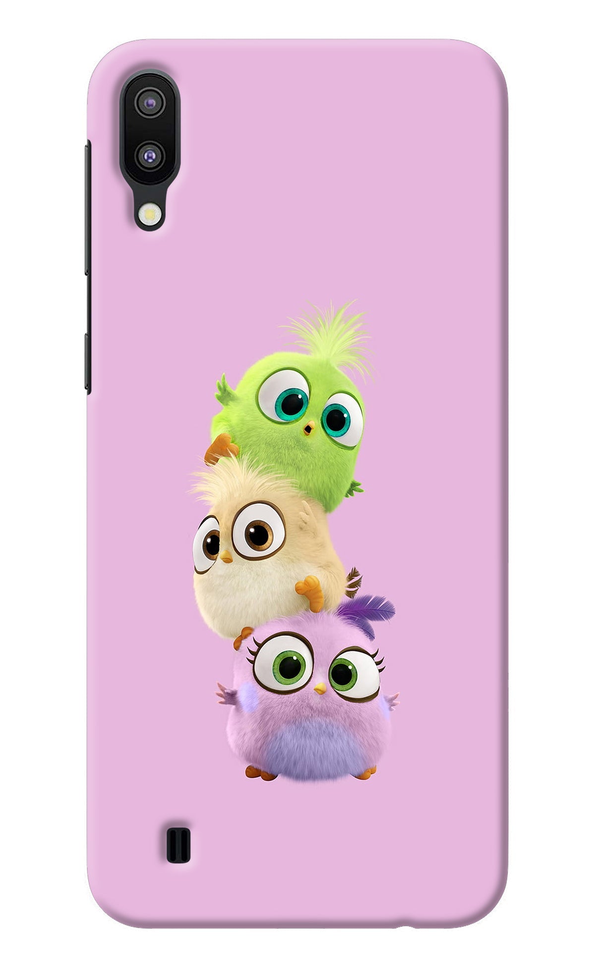 Cute Little Birds Samsung M10 Back Cover