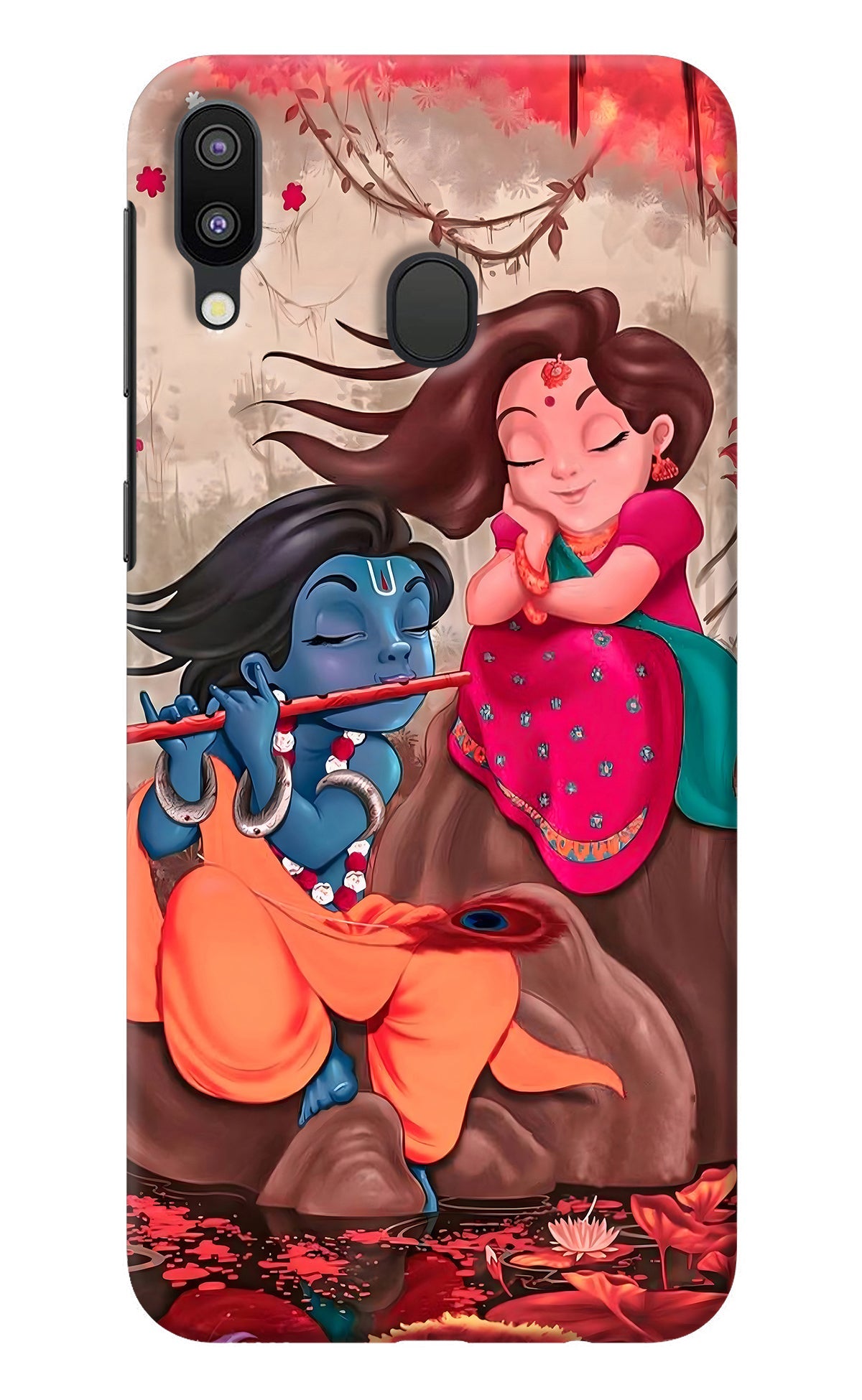 Radhe Krishna Samsung M20 Back Cover