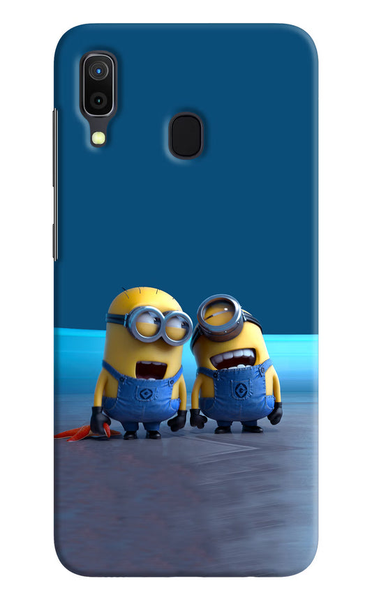 Minion Laughing Case for Samsung A30 by Casekaro