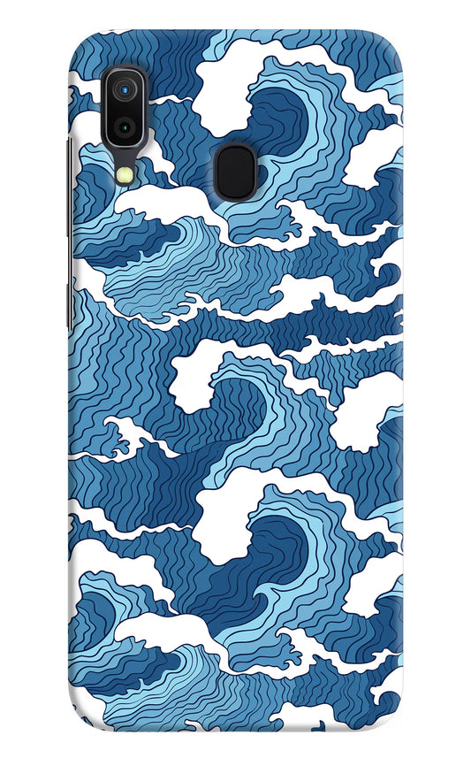 Blue Waves Case for Samsung A30 by Casekaro