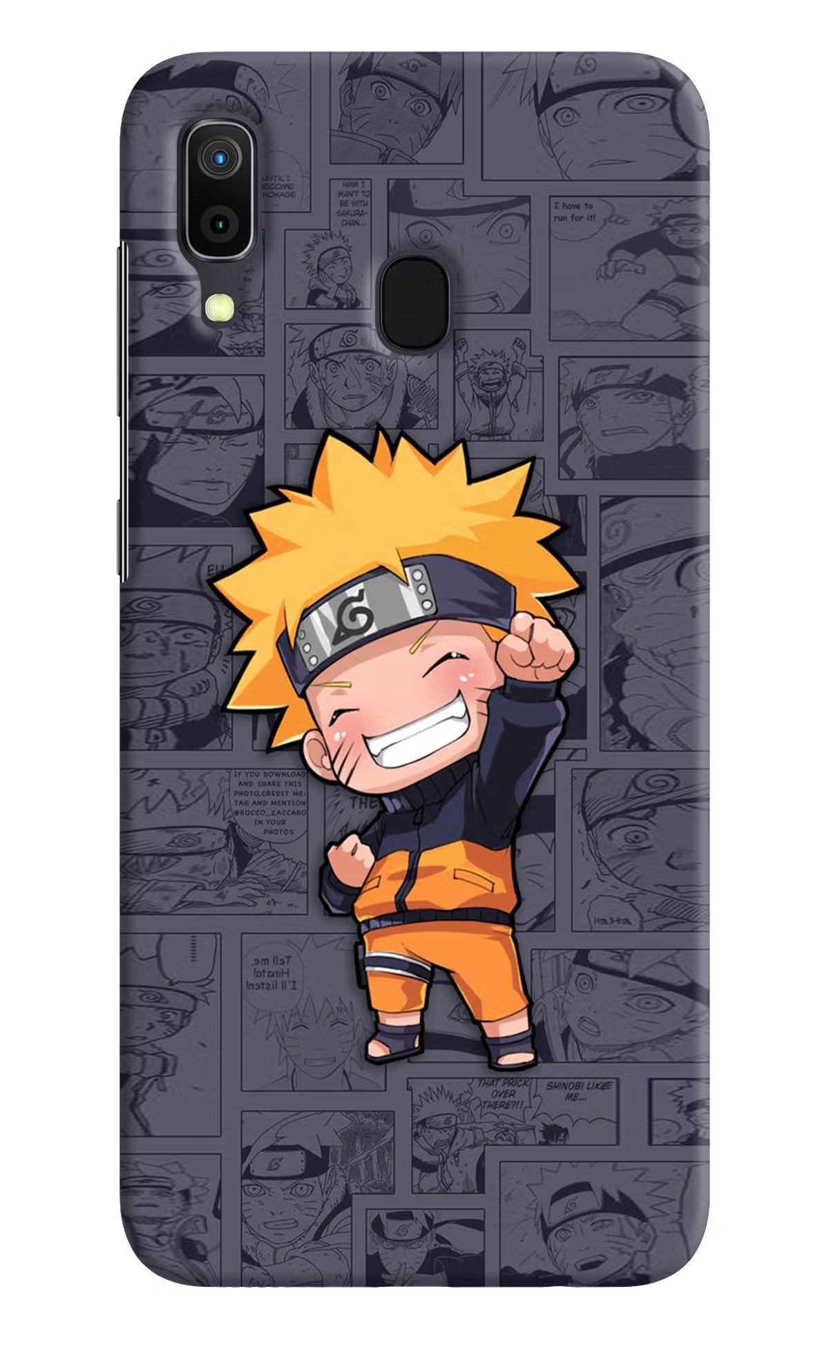 Chota Naruto Case for Samsung A30 by Casekaro