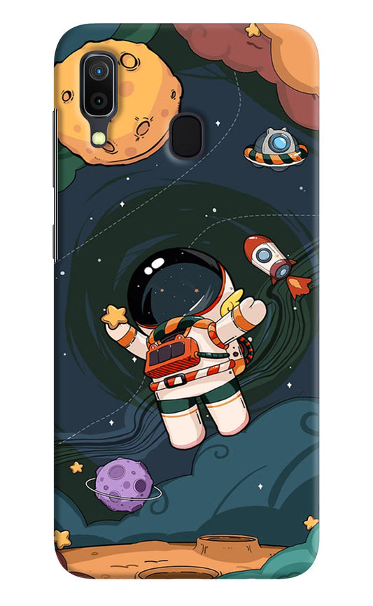 Cartoon Astronaut Case for Samsung A30 by Casekaro