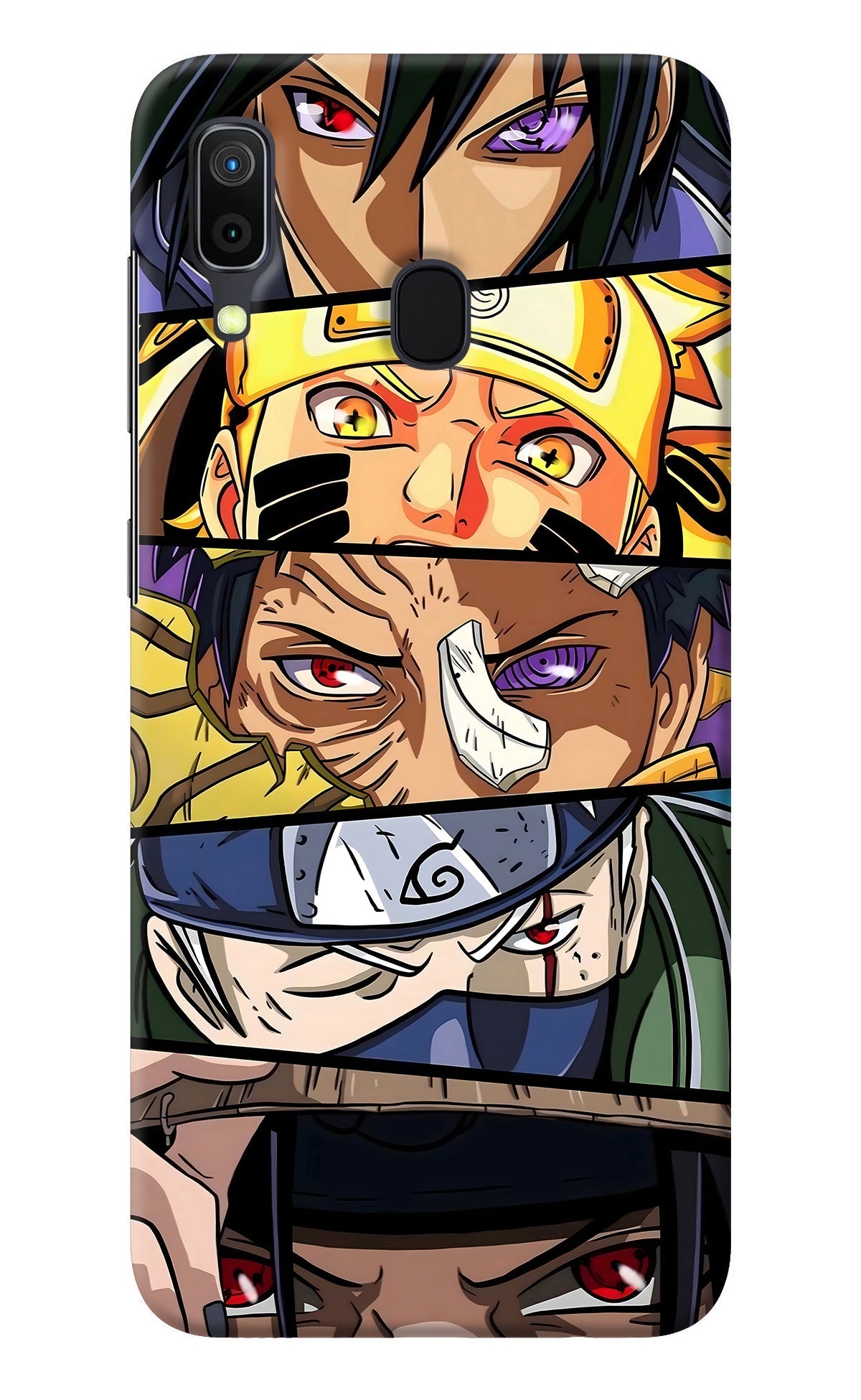 Naruto Character Samsung A30 Back Cover