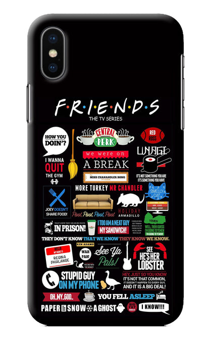 FRIENDS iPhone XS Back Cover