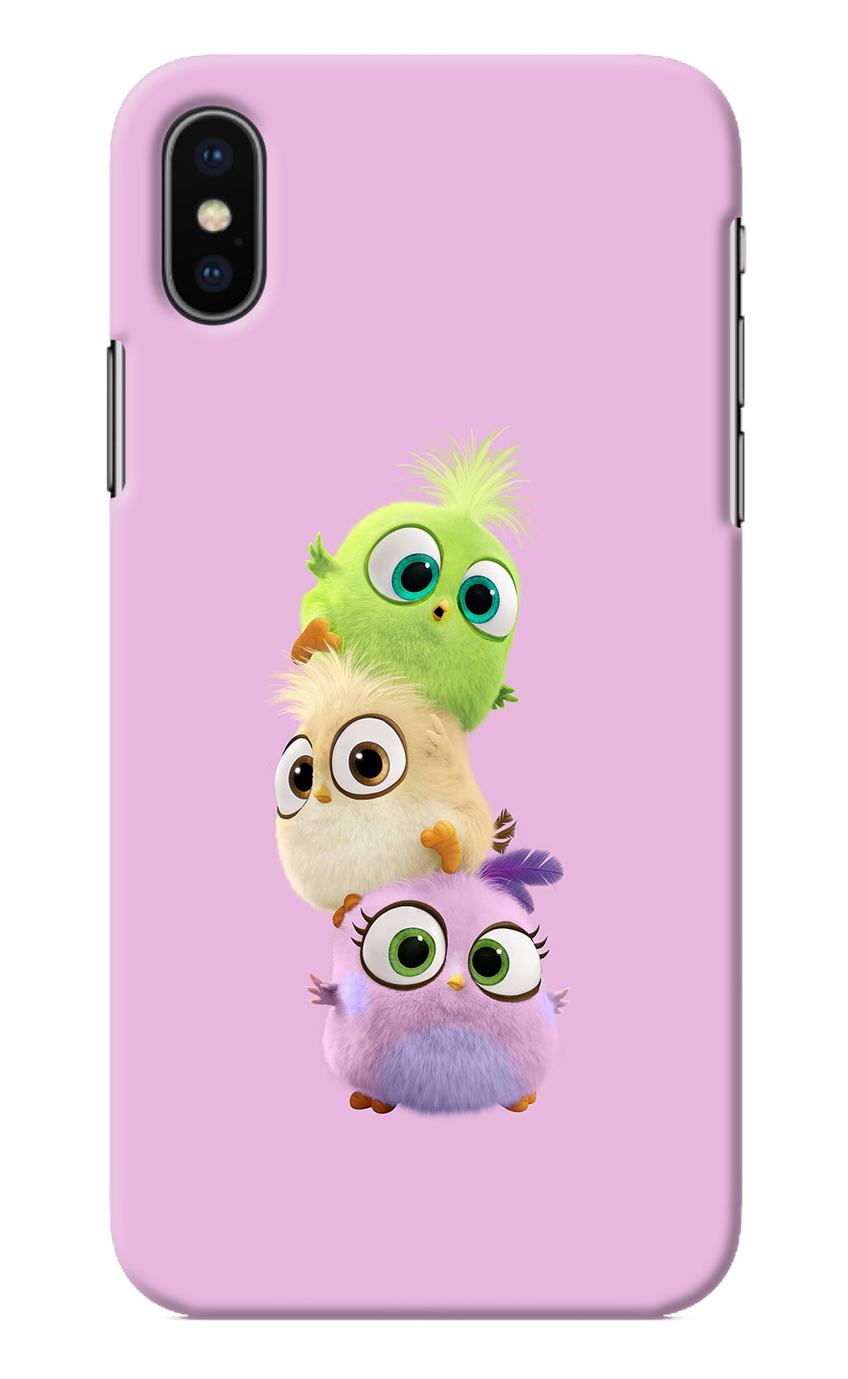 Cute Little Birds iPhone XS Back Cover