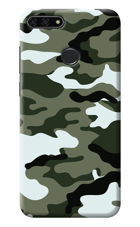 Camouflage Honor 7A Back Cover