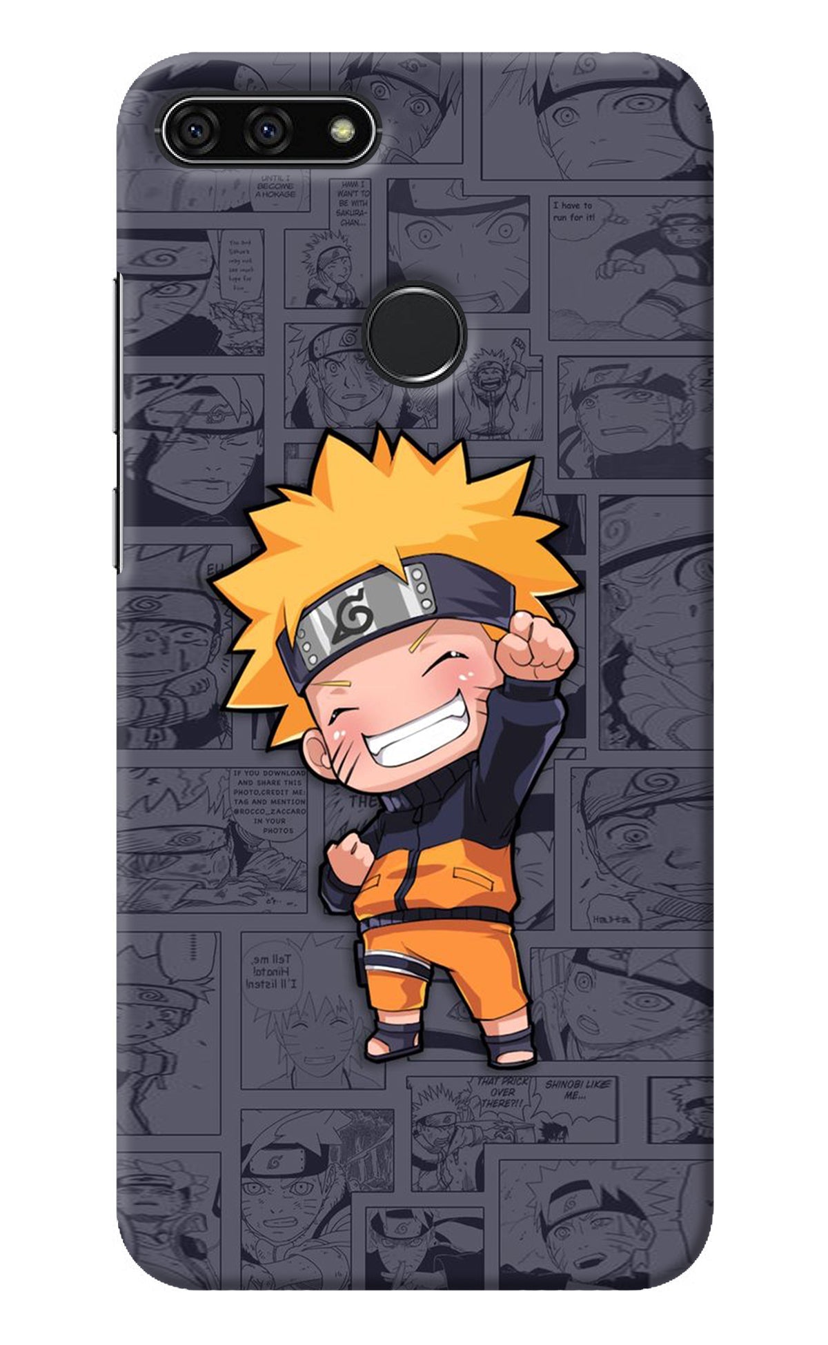 Chota Naruto Honor 7A Back Cover