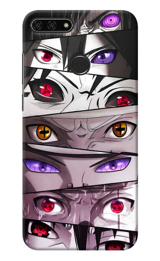 Naruto Anime Honor 7A Back Cover