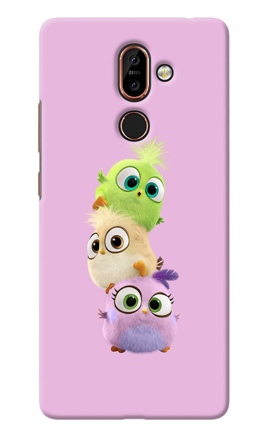 Cute Little Birds Nokia 7 Plus Back Cover