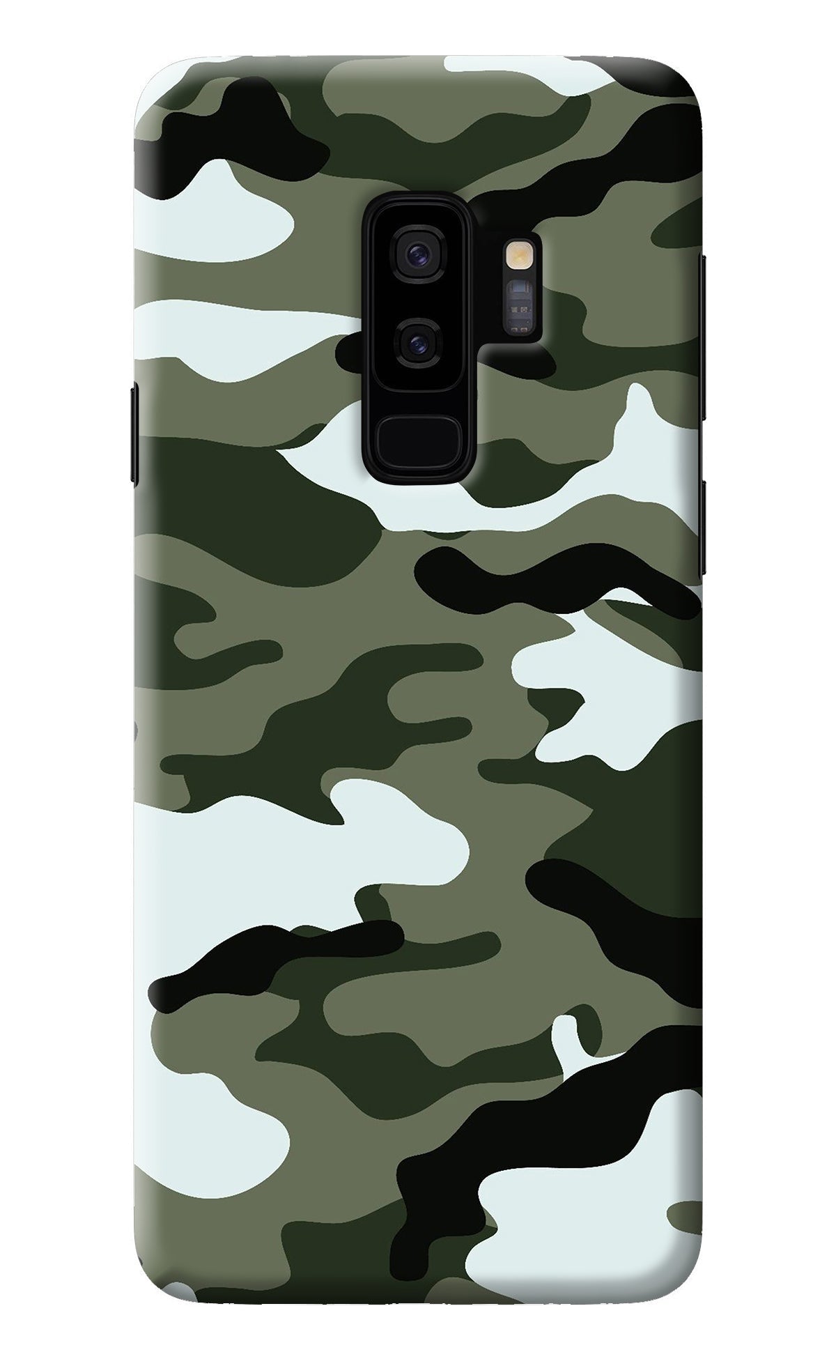 Camouflage Samsung S9 Plus Back Cover