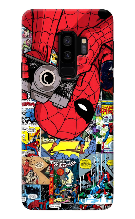 Spider Man Samsung S9 Plus Back Cover