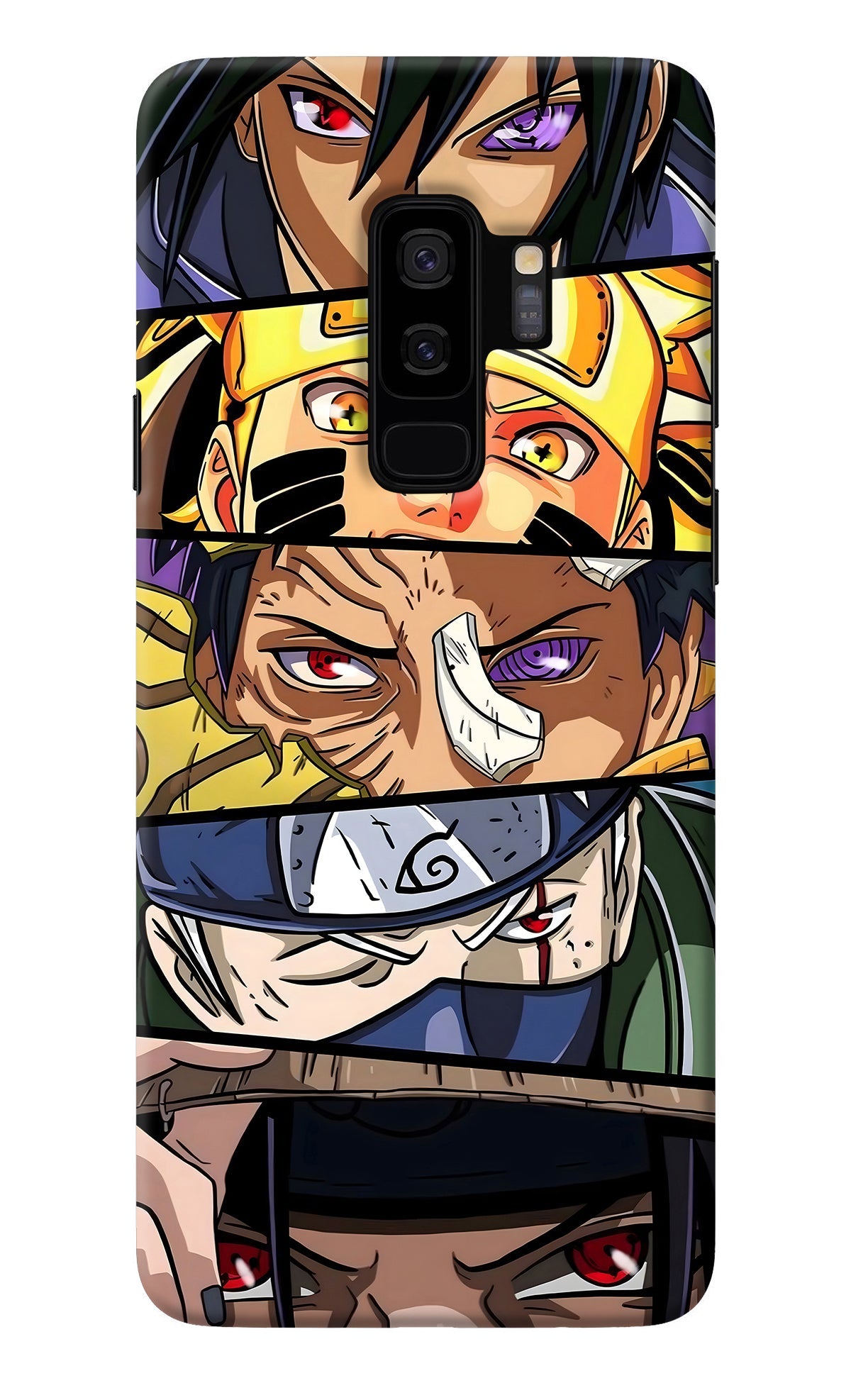 Naruto Character Samsung S9 Plus Back Cover