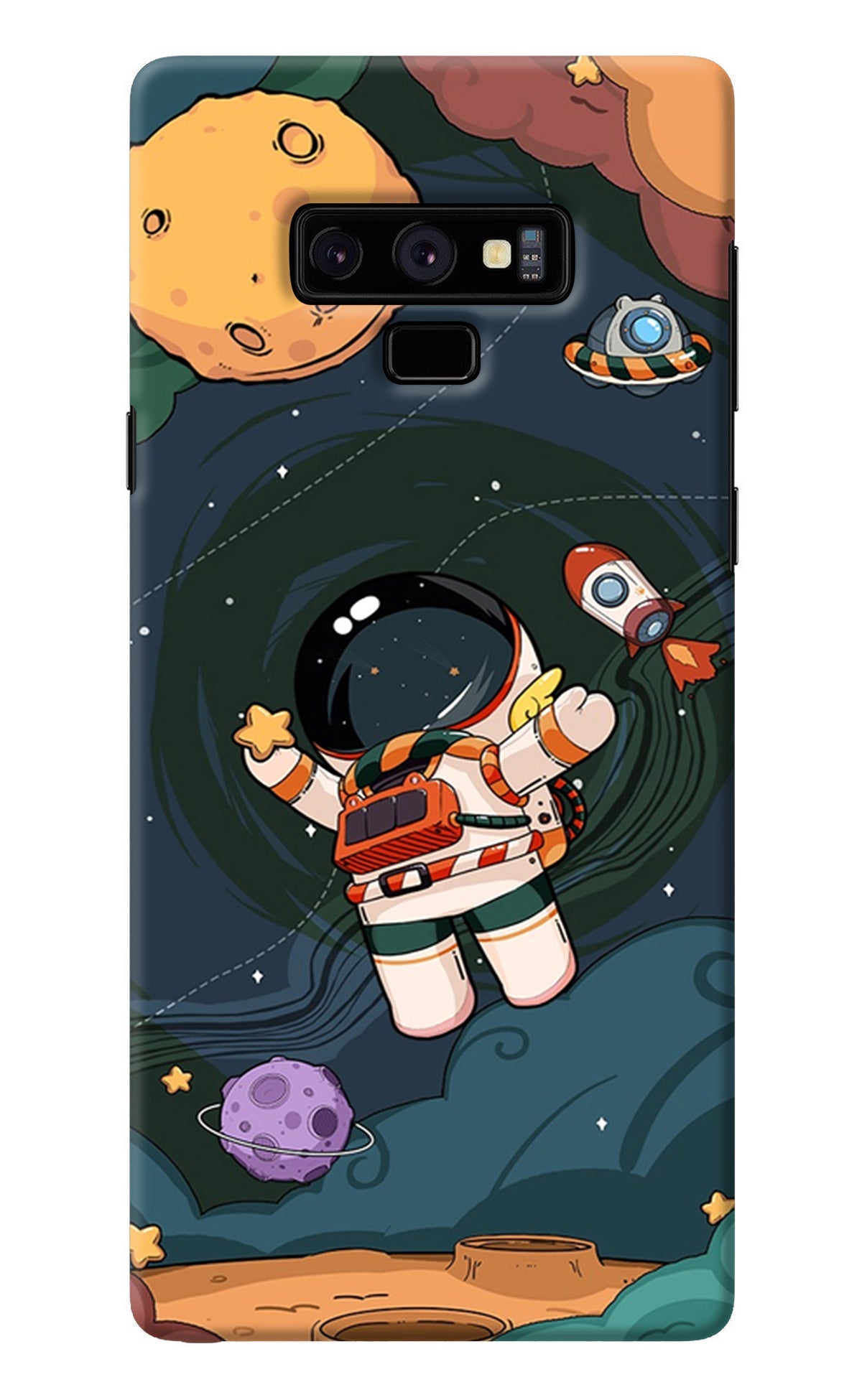 Cartoon Astronaut Samsung Note 9 Back Cover