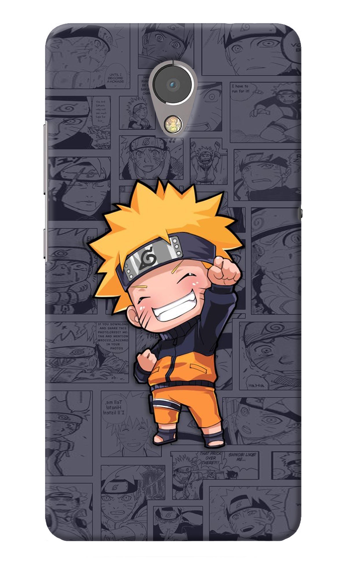 Chota Naruto Lenovo P2 Back Cover