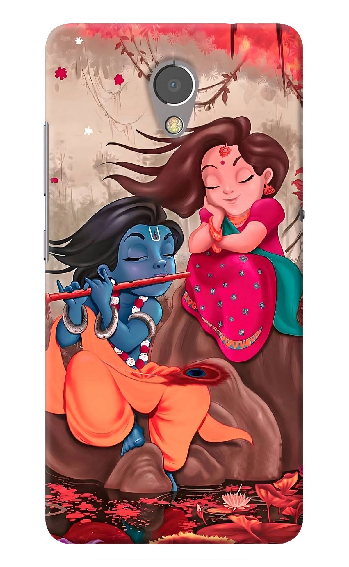 Radhe Krishna Lenovo P2 Back Cover