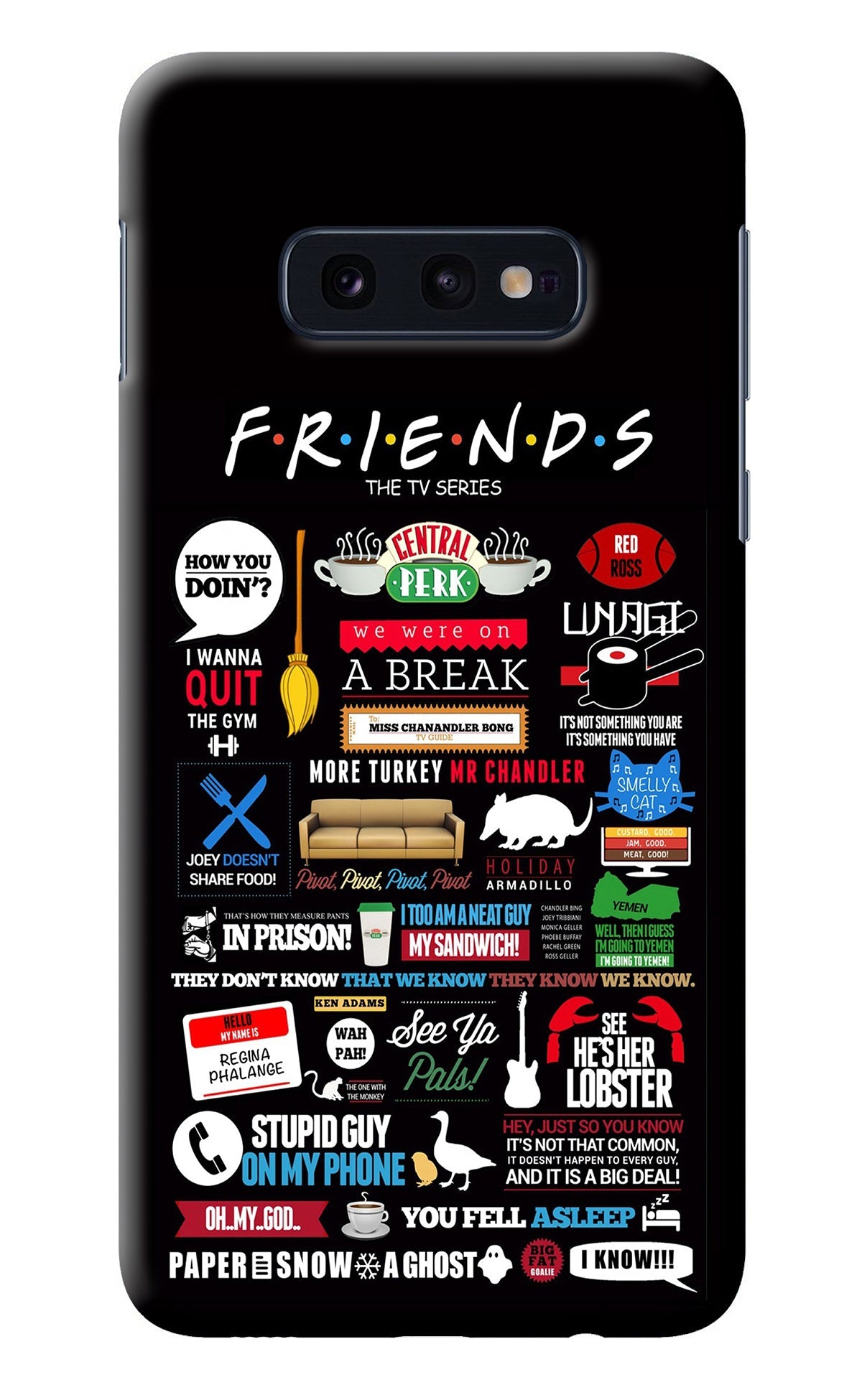 FRIENDS Samsung S10E Back Cover