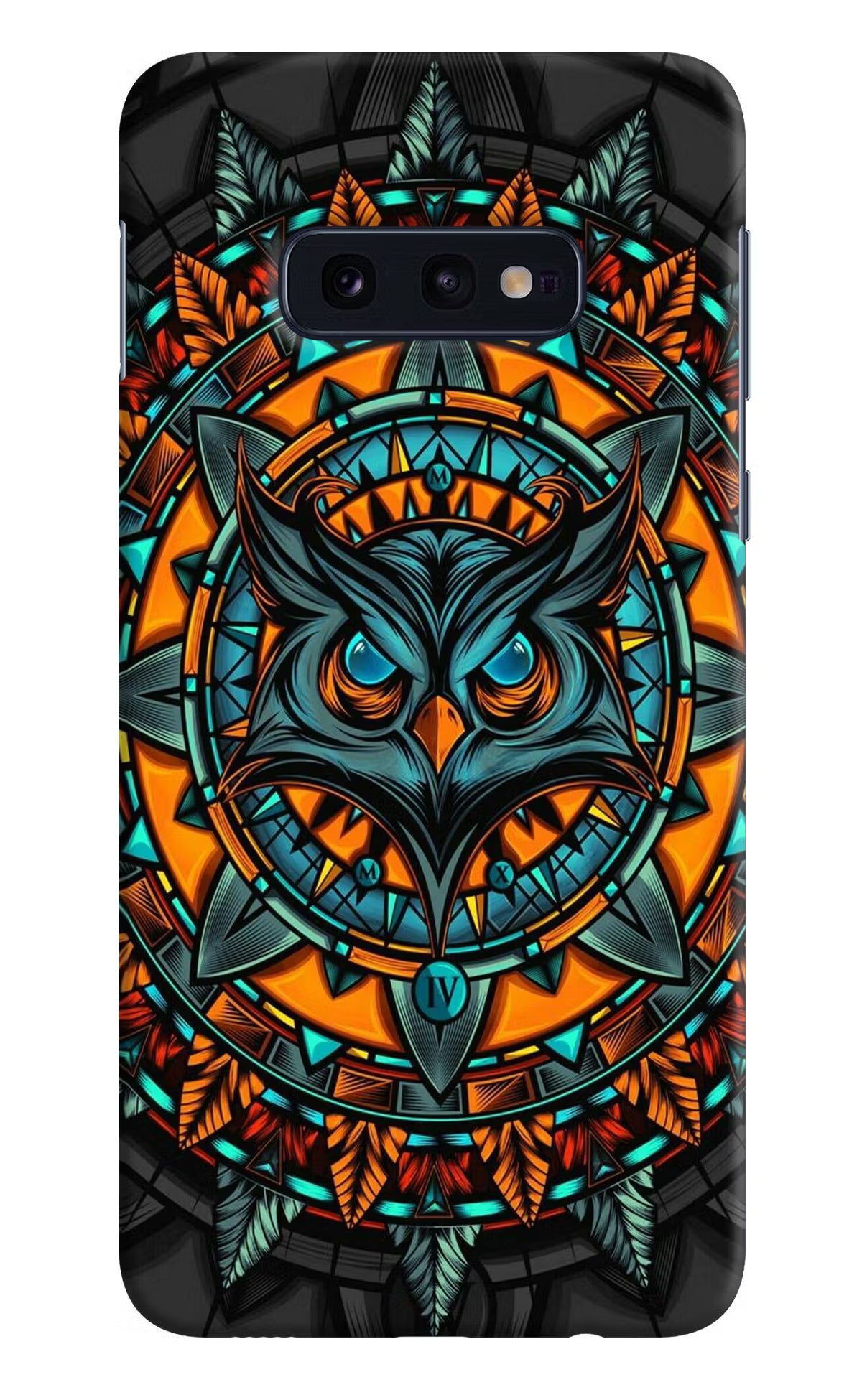Angry Owl Art Case for Samsung S10E by Casekaro
