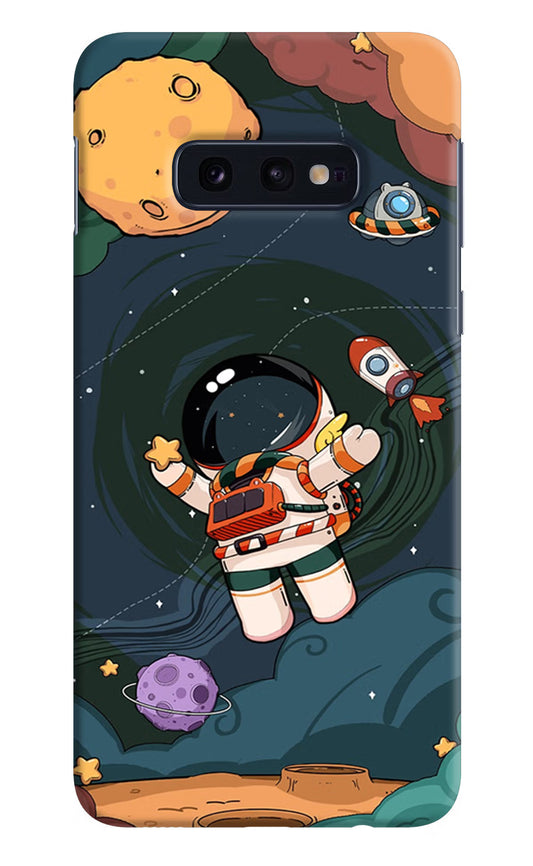 Cartoon Astronaut Case for Samsung S10E by Casekaro