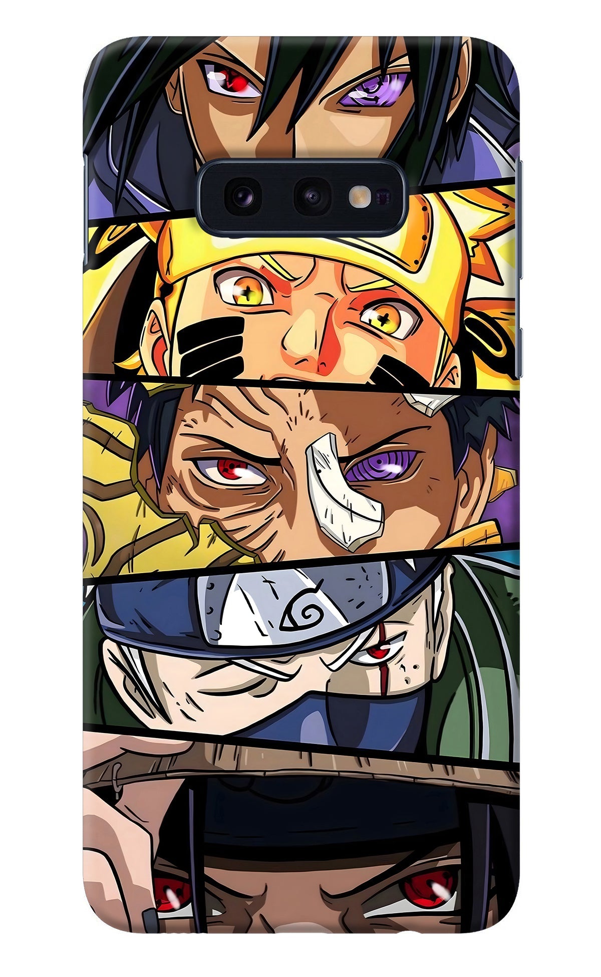 Naruto Character Samsung S10E Back Cover