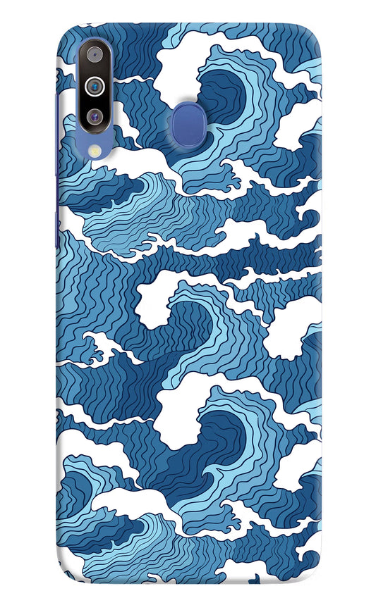 Blue Waves Case for Samsung M30/A40s by Casekaro