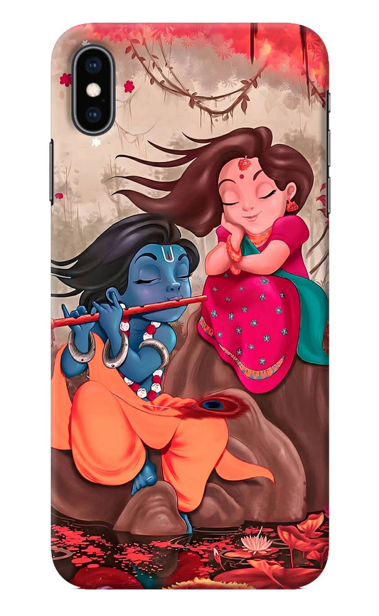 Radhe Krishna iPhone XS Max Back Cover