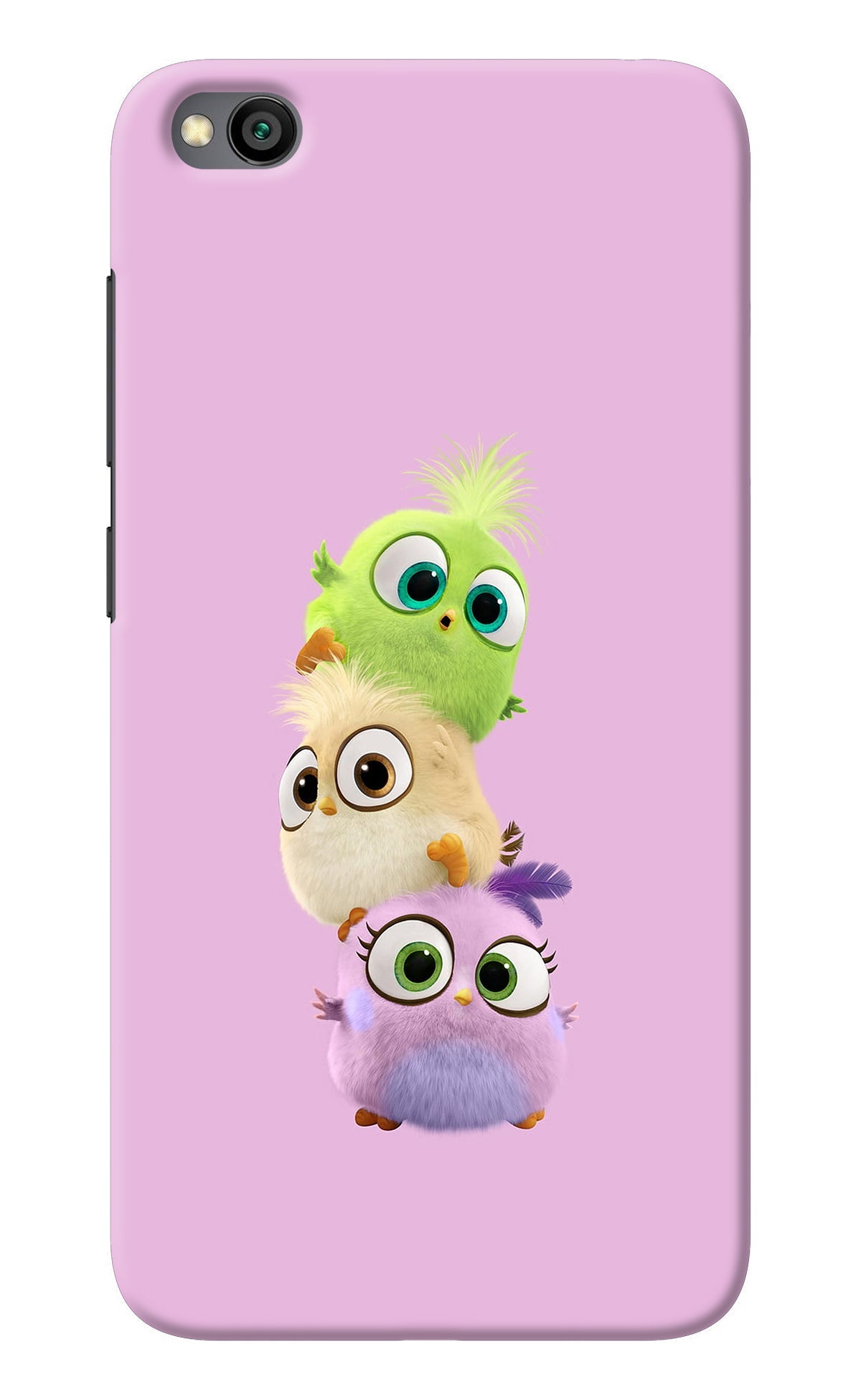 Cute Little Birds Redmi Go Back Cover