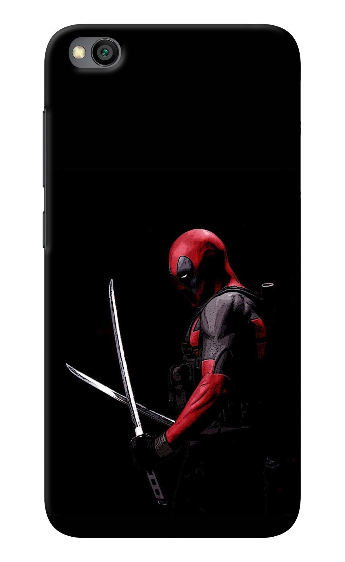 Deadpool Redmi Go Back Cover