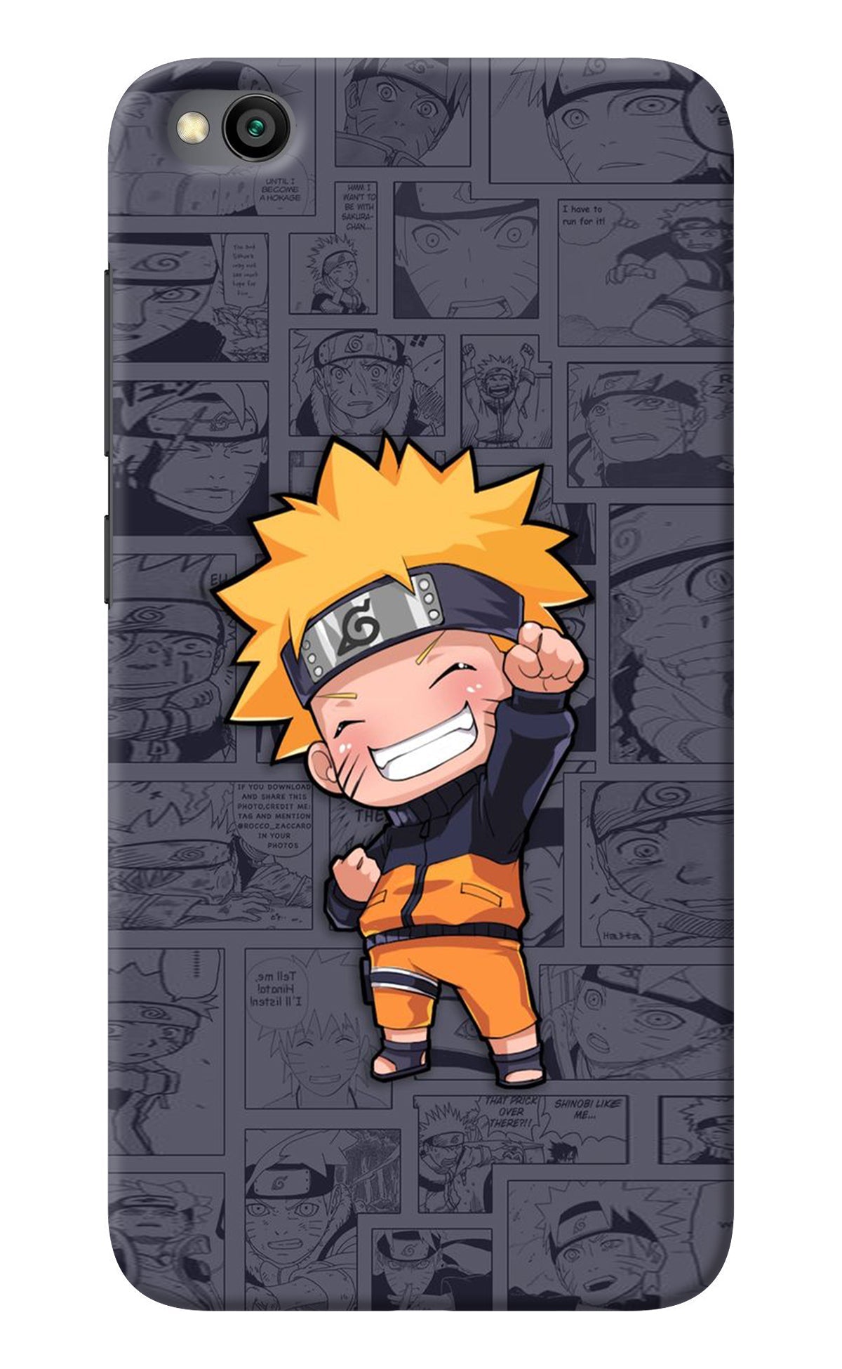 Chota Naruto Redmi Go Back Cover