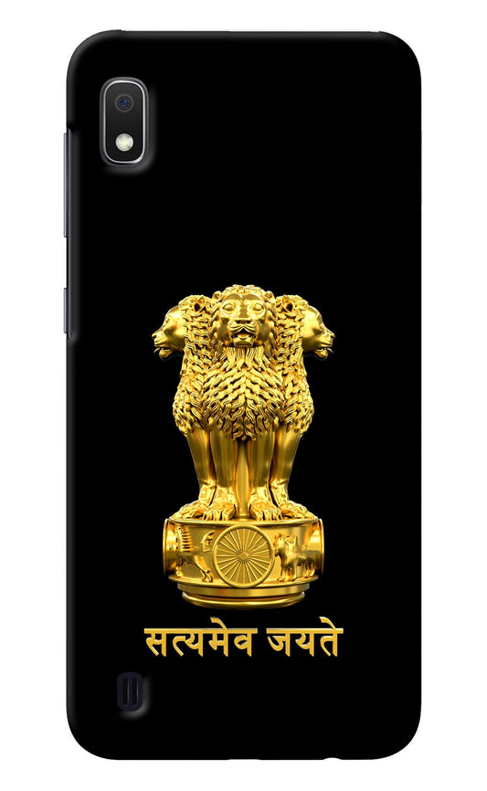 Satyamev Jayate Golden Samsung A10 Back Cover