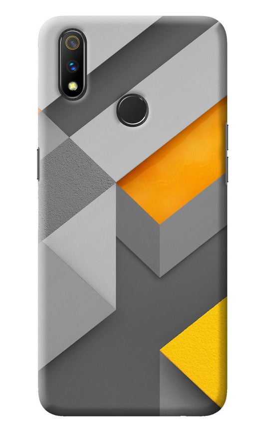 Abstract Realme 3 Pro Back Cover