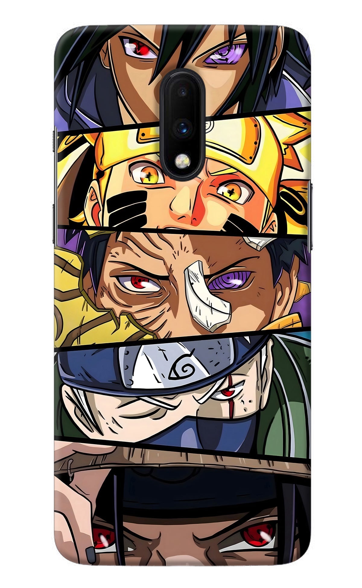 Naruto Character Oneplus 7 Back Cover