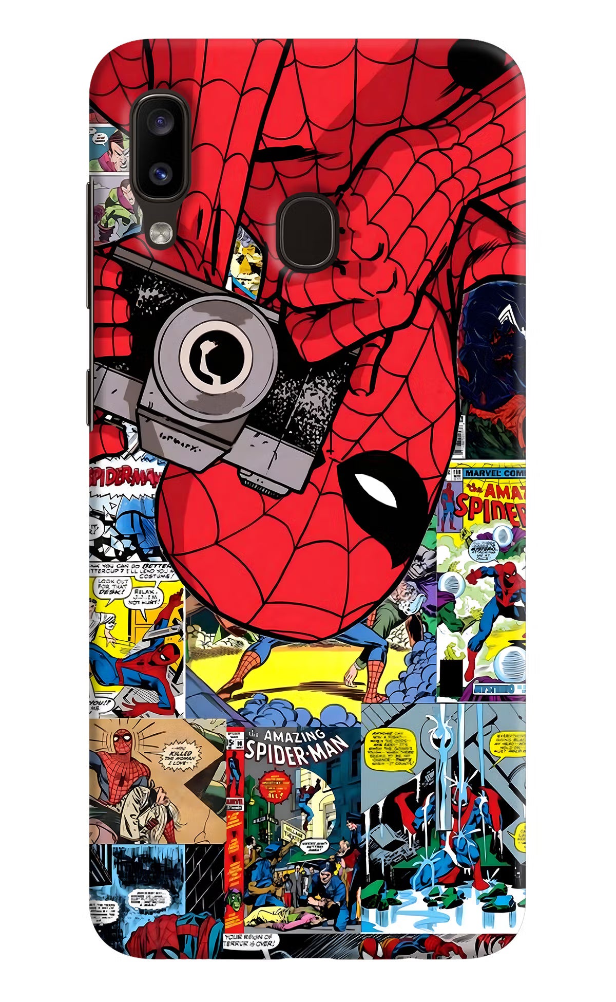 Spider Man Case for Samsung A20/M10s by Casekaro