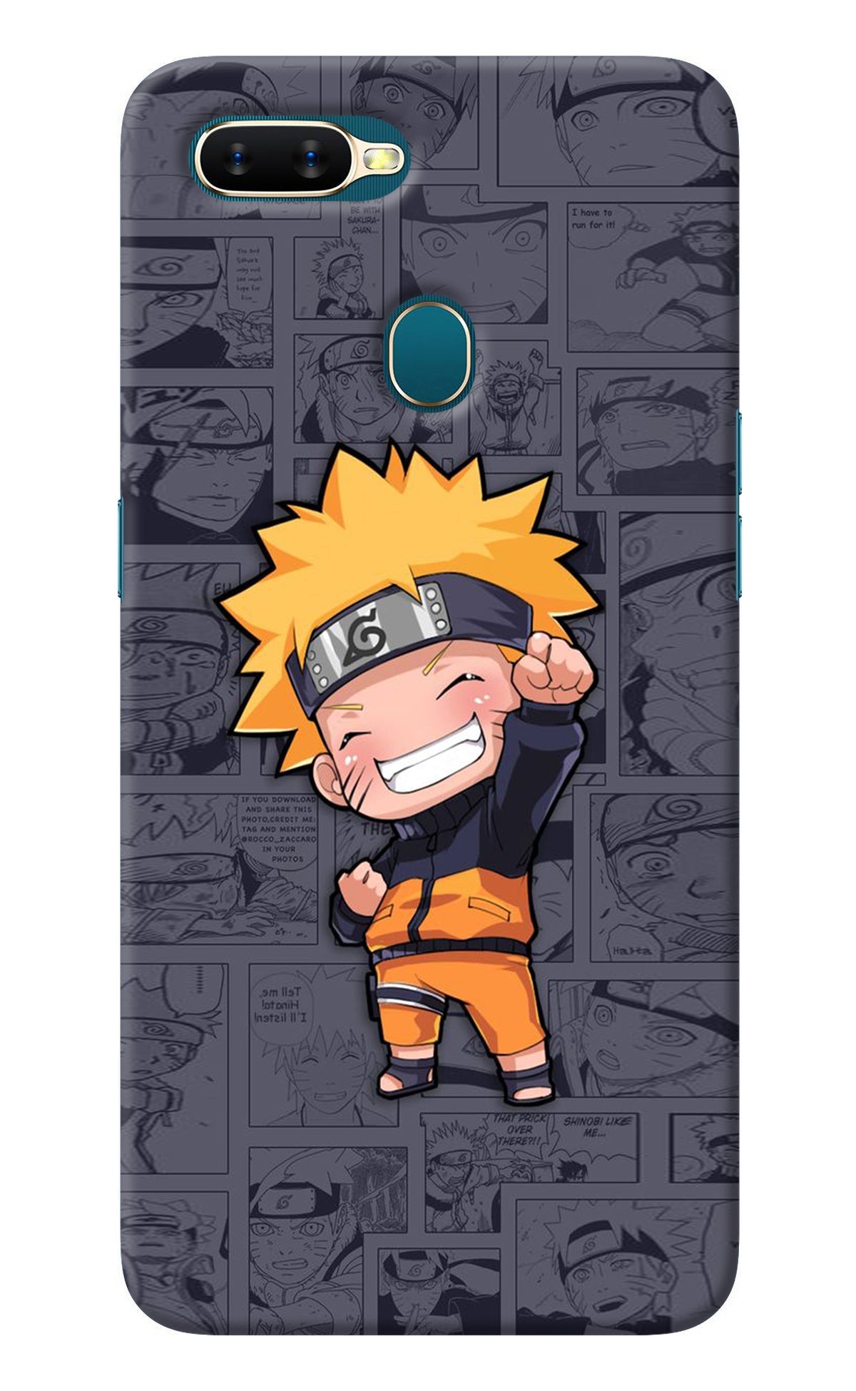 Chota Naruto Oppo A7/A5s/A12 Back Cover