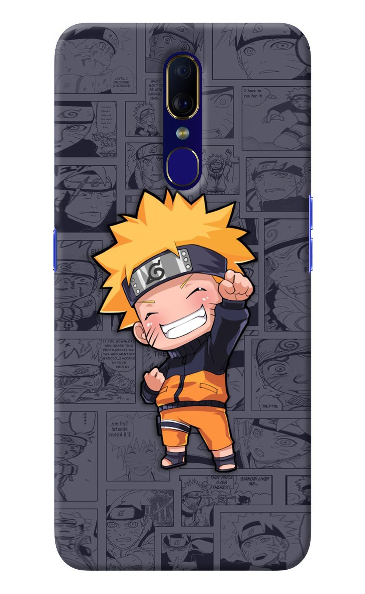 Chota Naruto Oppo F11 Back Cover