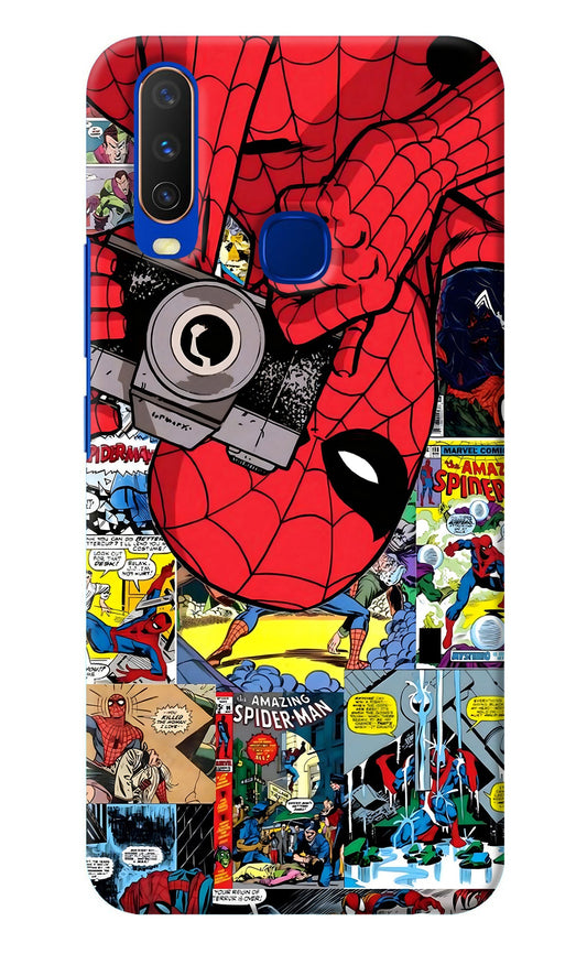 Spider Man Vivo Y15/Y17 Back Cover