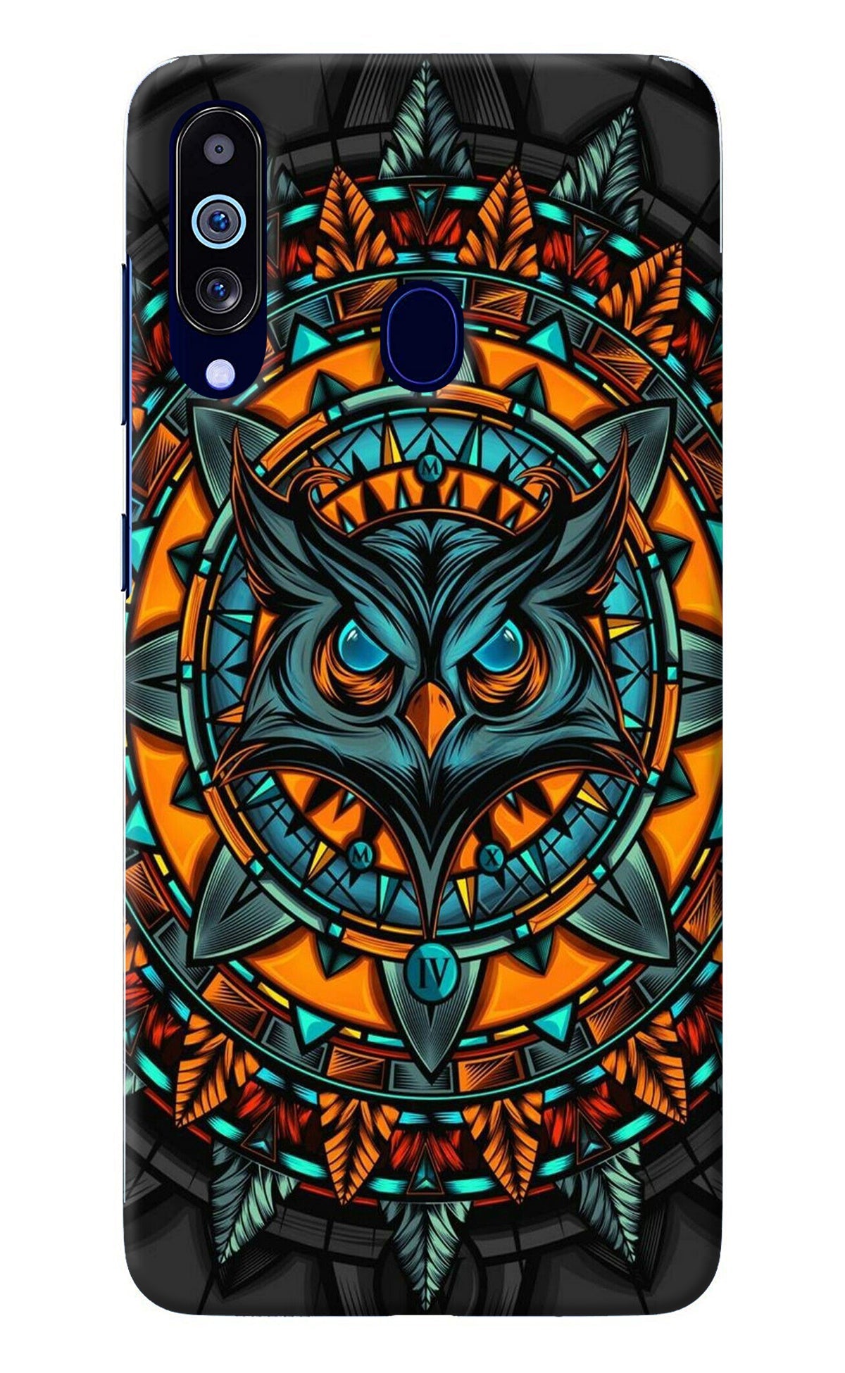 Angry Owl Art Samsung M40/A60 Back Cover