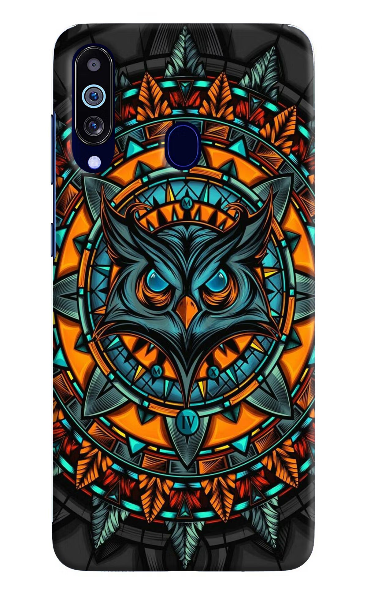 Angry Owl Art Case for Samsung M40/A60 by Casekaro
