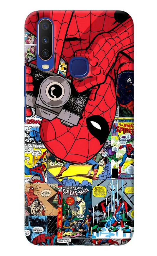 Spider Man Vivo Y11/Y12/U10 Back Cover