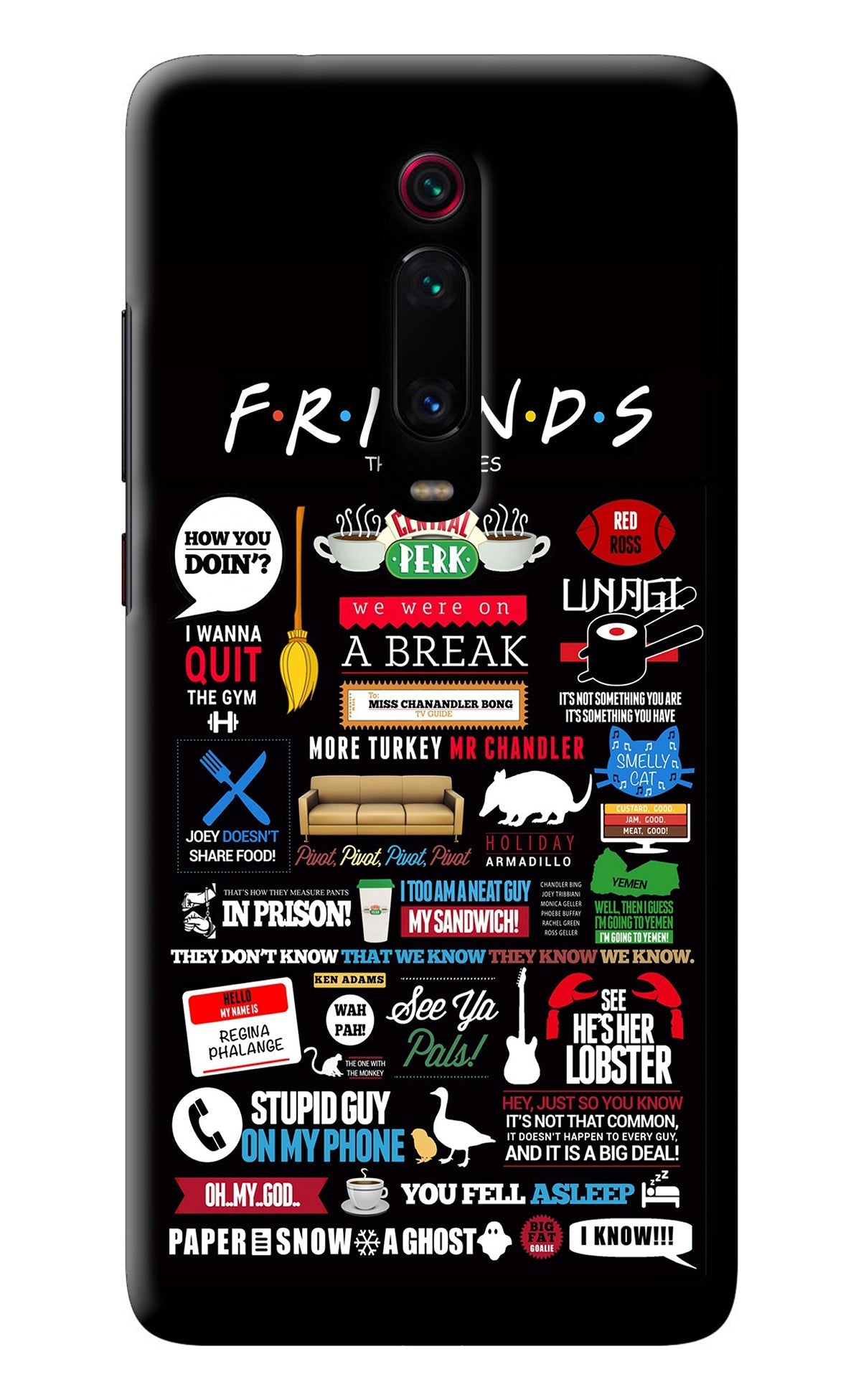 FRIENDS Redmi K20/K20 Pro Back Cover