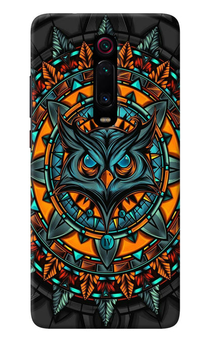 Angry Owl Art Redmi K20/K20 Pro Back Cover