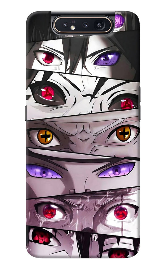 Naruto Anime Samsung A80 Back Cover