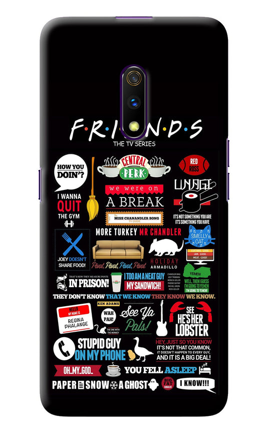 FRIENDS Realme X Back Cover