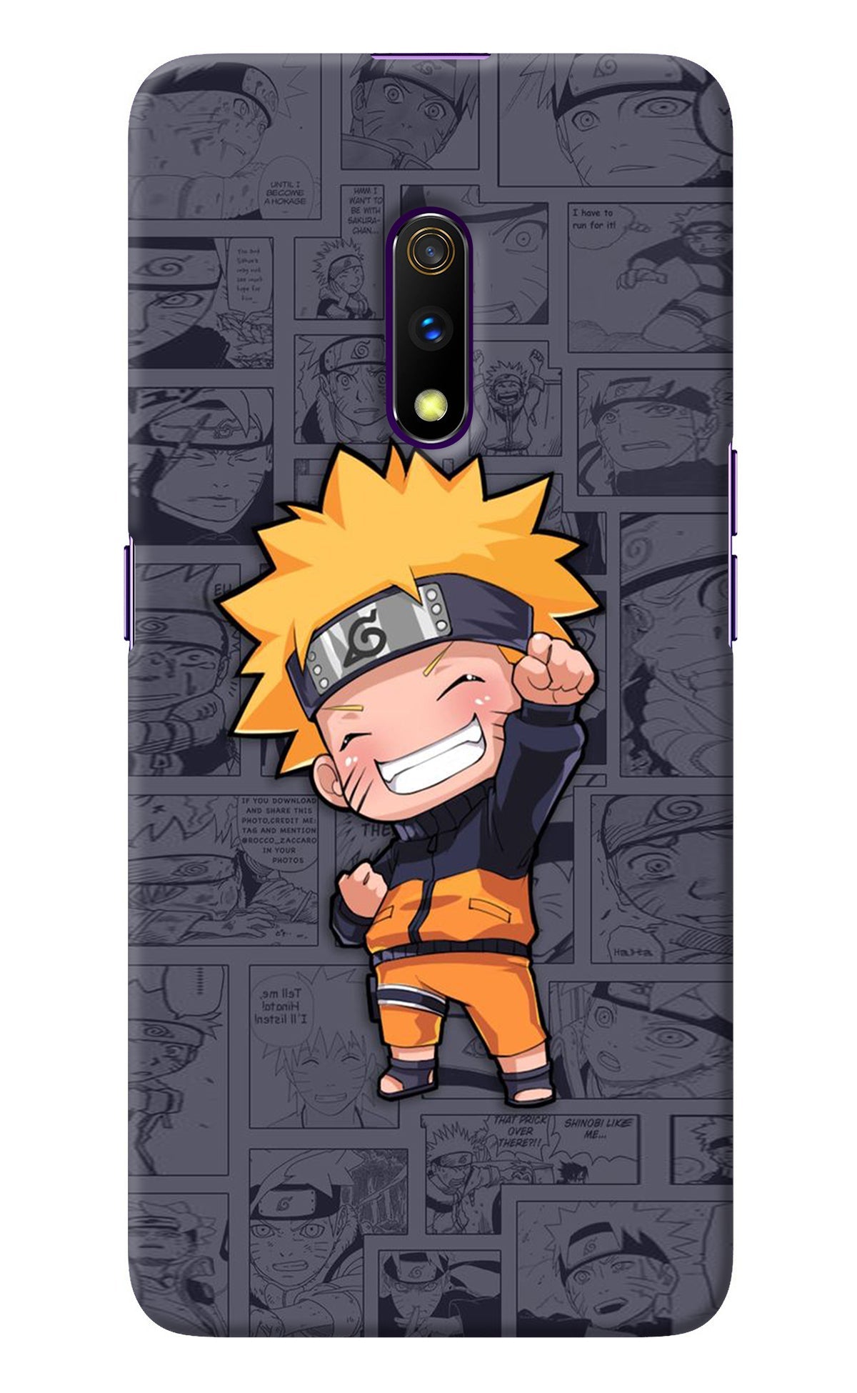 Chota Naruto Realme X Back Cover