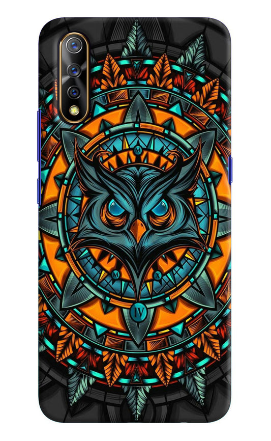 Angry Owl Art Case for Vivo S1/Z1x by Casekaro