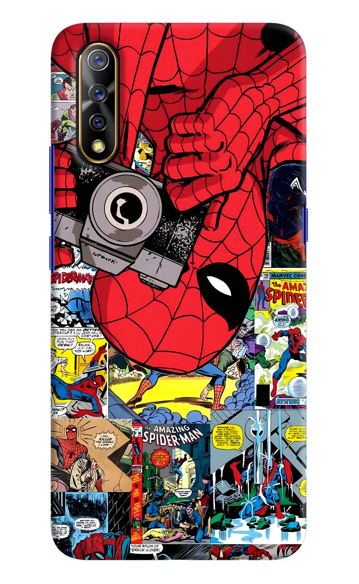 Spider Man Case for Vivo S1/Z1x by Casekaro