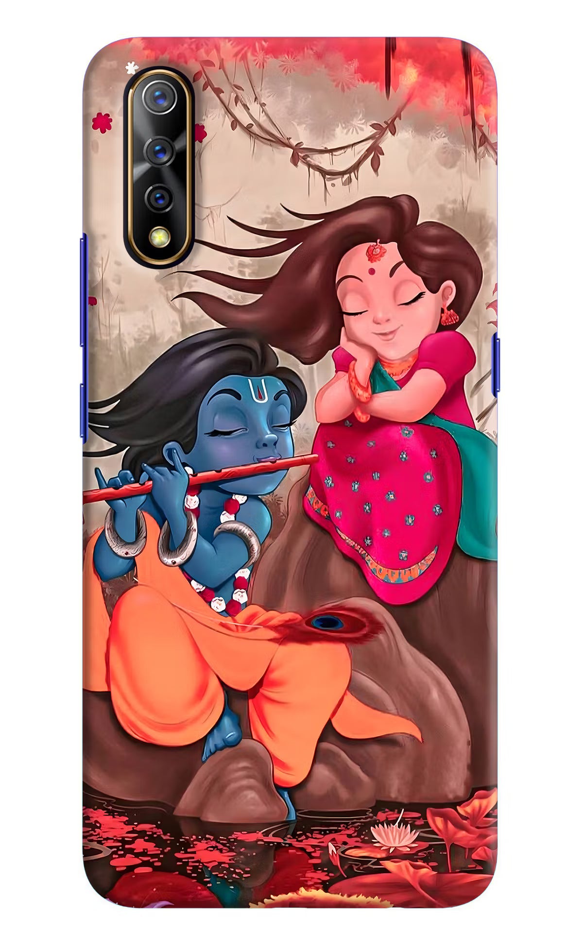 Radhe Krishna Case for Vivo S1/Z1x by Casekaro