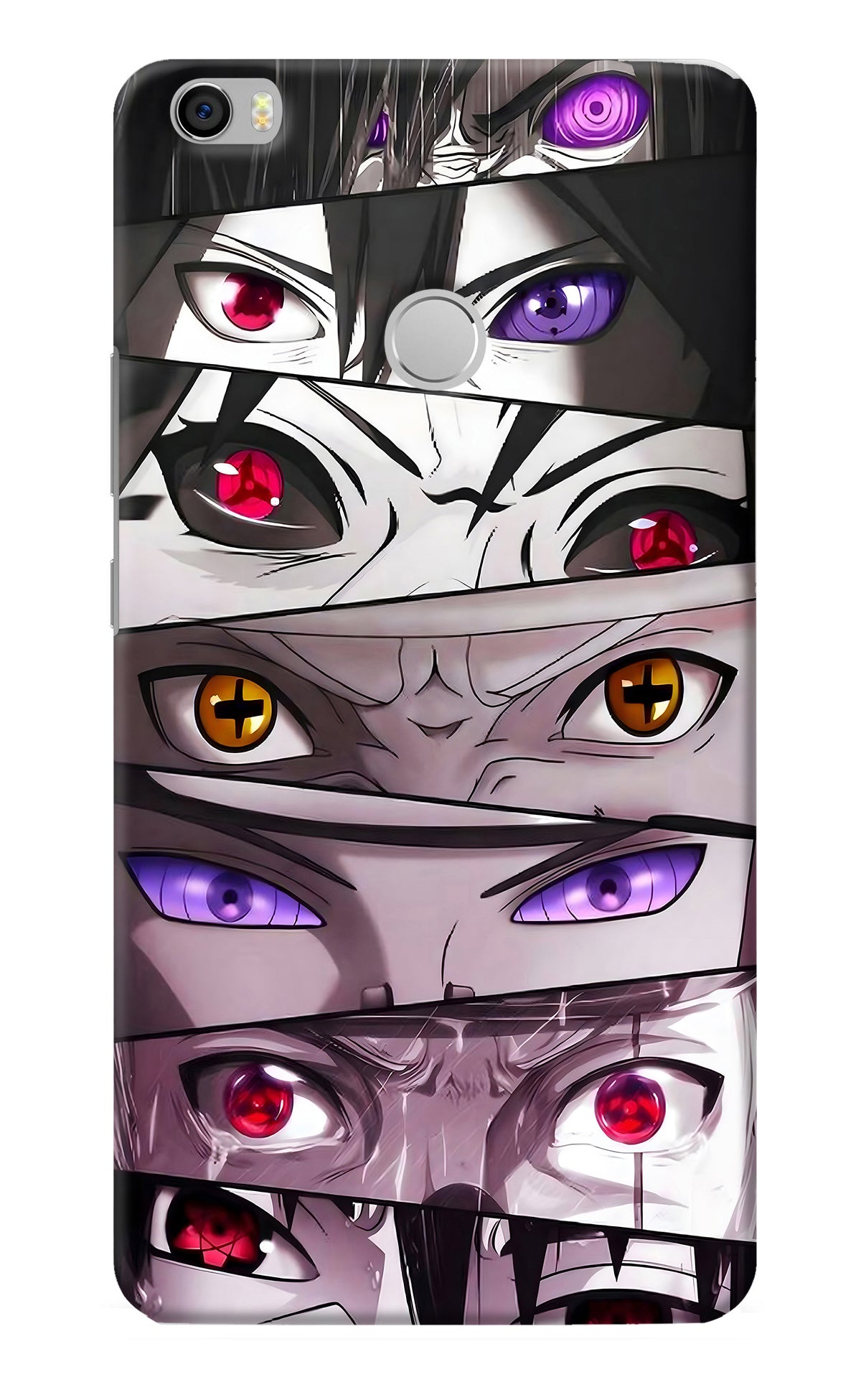 Naruto Anime Mi Max Back Cover