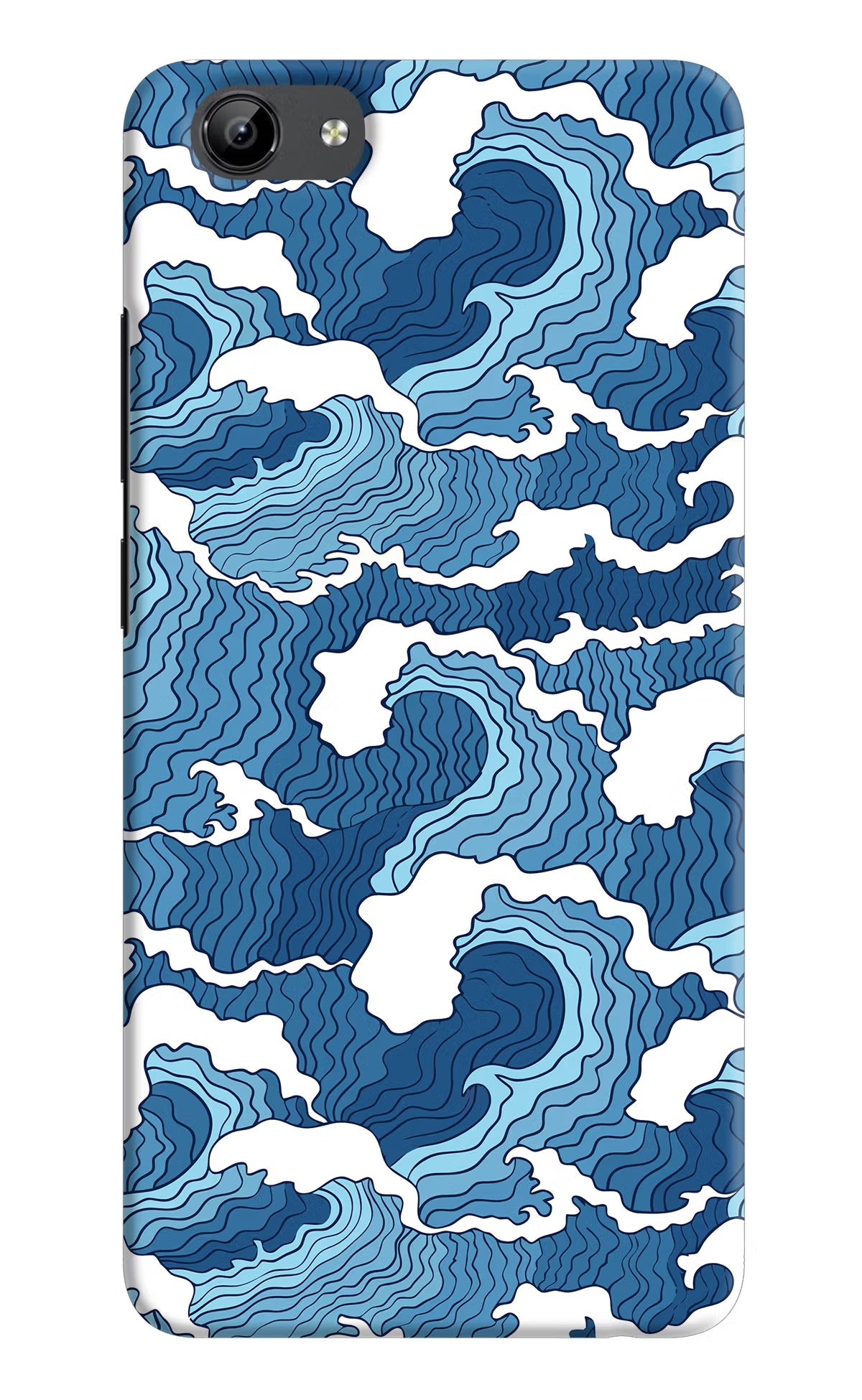 Blue Waves Case for Vivo Y71 by Casekaro