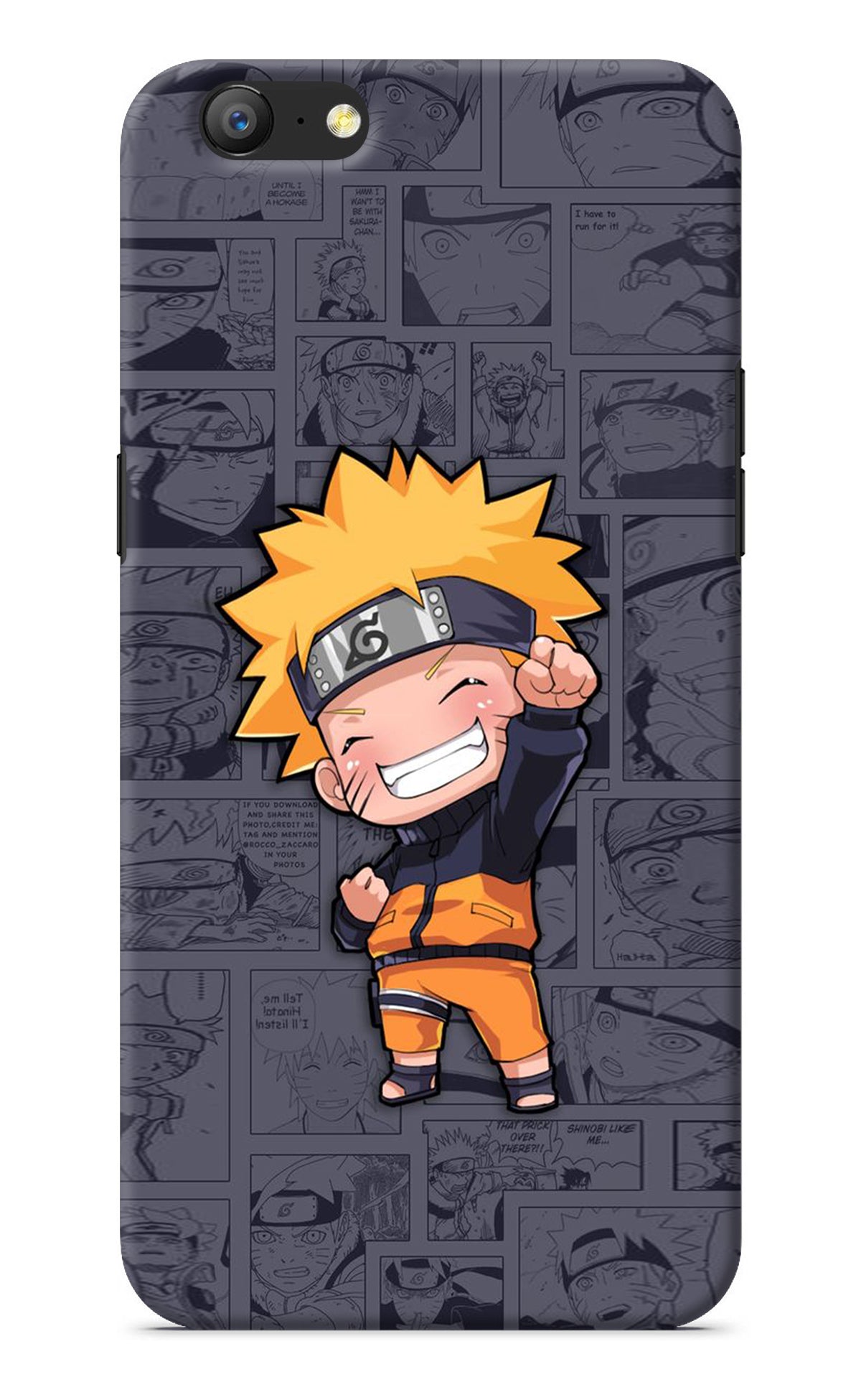 Chota Naruto Oppo A57 Back Cover