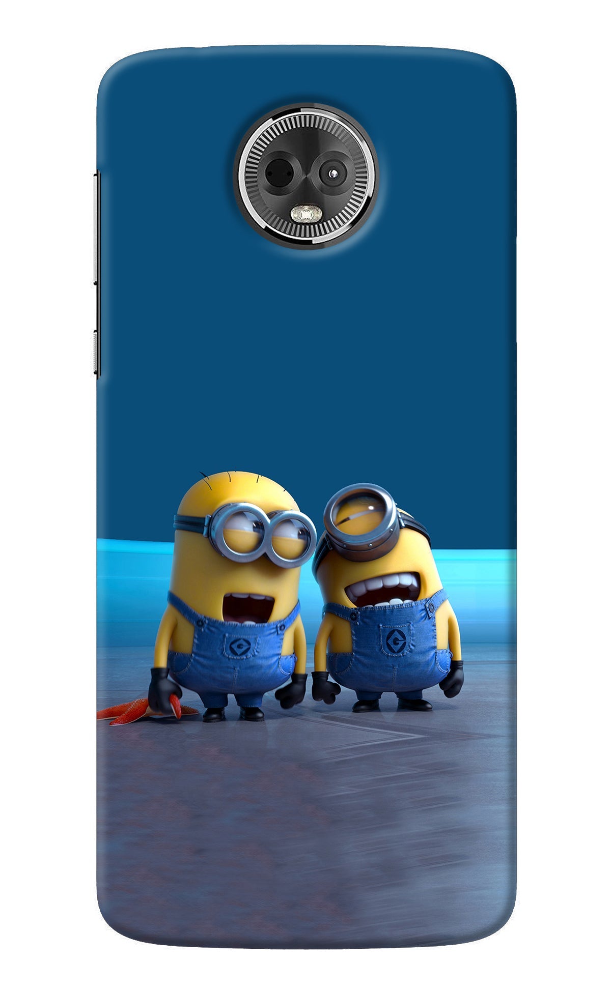 Minion Laughing Moto E5 Plus Back Cover